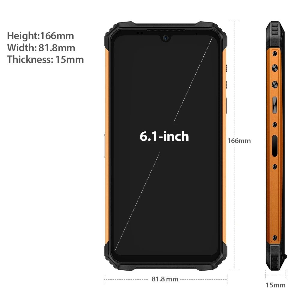 Ulefone Armor 8 mobile phones 3g&4g smartphone 6.1" smart phone 5g smartphone 4GB+64GB 16MP Triple Camera Rugged Phone